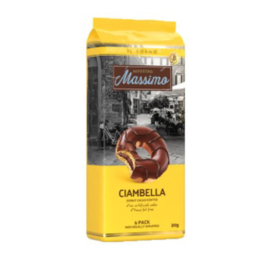Massimo Donut Cocoa 300 Gr 6Lı nin resmi