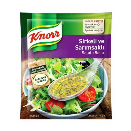 Knorr Salata Sosu Sirke&Sarımsaklı 50 Gr nin resmi