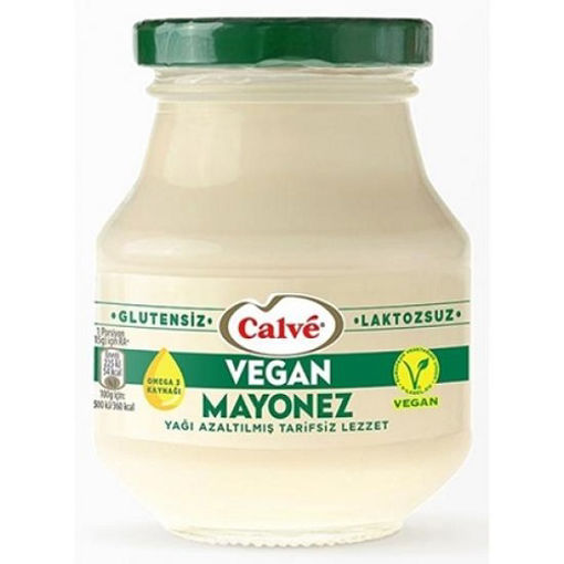 Calve Vegan Glutensiz Mayonez 500 Gr nin resmi