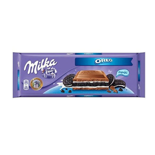 Milka Oreo Biscuit 300 Gr nin resmi
