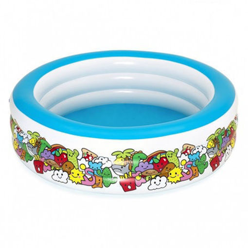 Bestway Jumbo Desenli Havuz 196X53Cm nin resmi