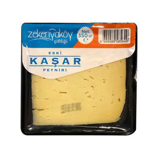 Zekeriyaköy Çiftliği Eski Kaşar Peyniri 350 Gr nin resmi