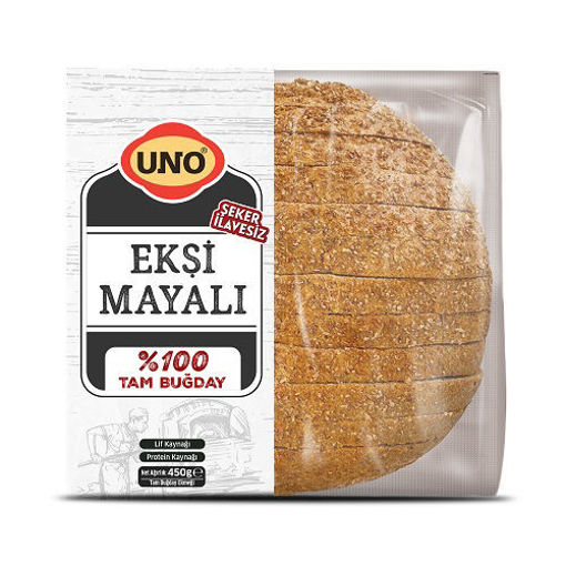 Uno Ekşi Mayalı Tambuğday Ekmeği 450 Gr nin resmi