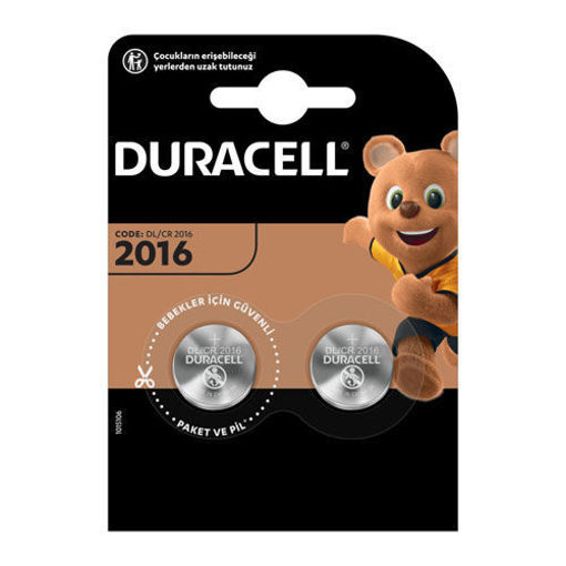 Duracell Düğme Pil 2'Li 2016 nin resmi