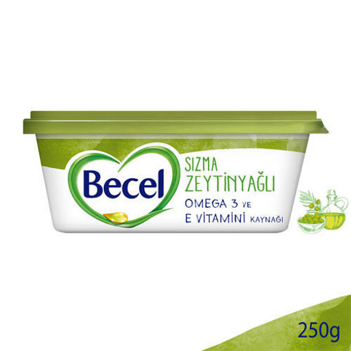 Becel Kase Margarin Zeytinyağlı 250 Gr nin resmi