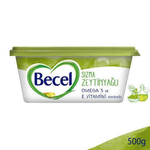 Becel Kase Margarin Zeytinyağlı 500 Gr nin resmi