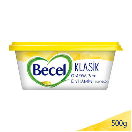 Becel Kase Margarin Klasik 500 Gr nin resmi
