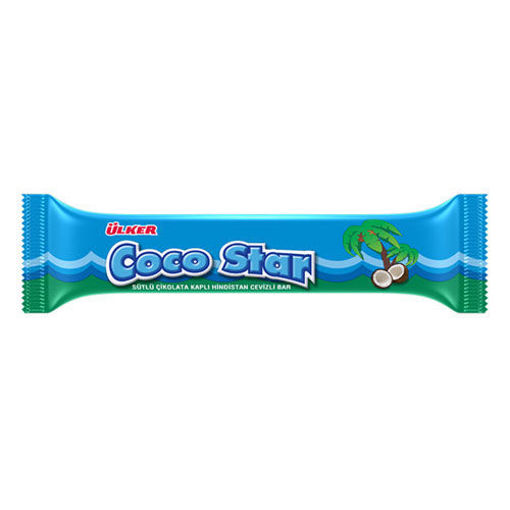 Ülker Coco Star Hindistan Cevizli Bar 25 Gr nin resmi
