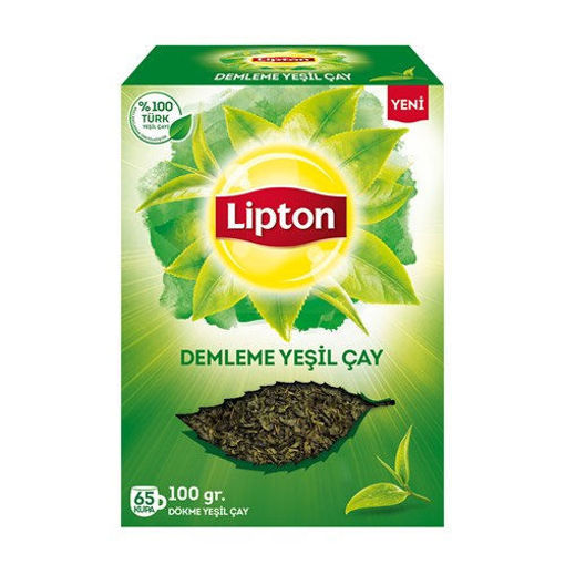 Lipton Yeşil Çay Dökme 100 Gr nin resmi