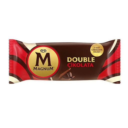 Magnum Double Double Çikolata 95 Ml nin resmi