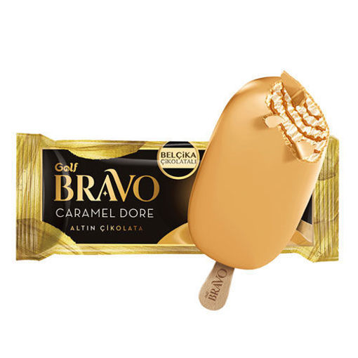Bravo Belçika Çikolatalı Caramel Dore 100 Ml nin resmi