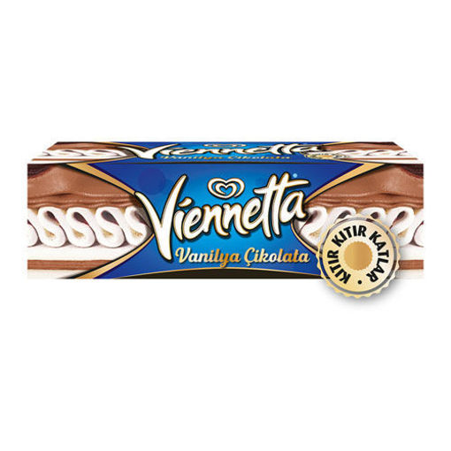 Vienetta Vanilyalı ve Çikolatalı Dondurma 800 Ml nin resmi