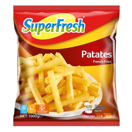 Superfresh Patates 1 Kg nin resmi