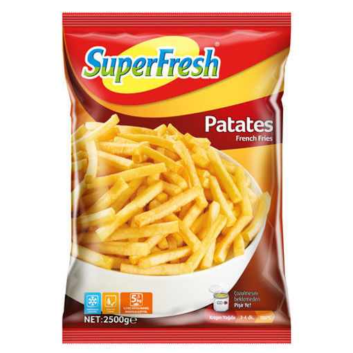 Superfresh Patates 2500 Gr nin resmi