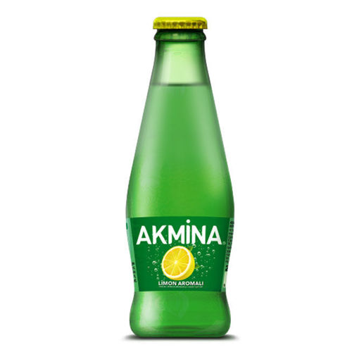 Akmina Limon Aromalı Soda 200 Ml nin resmi
