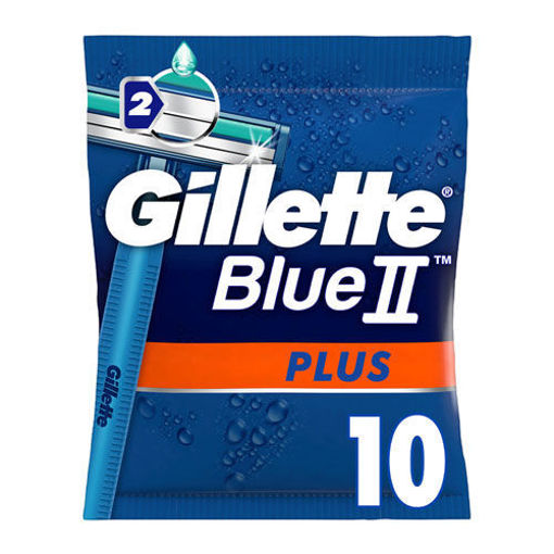Gillette Blue2 Plus Kullan At Tıraş Bıçağı 10 Lu nin resmi