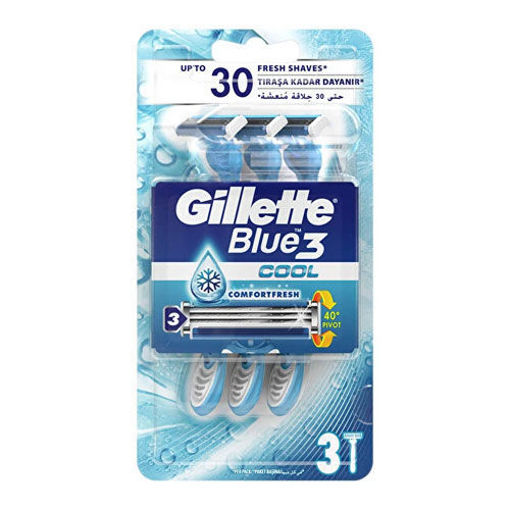 Gillette Blue3 Cool Kullan At Tıraş Bıçağı 3 lü nin resmi