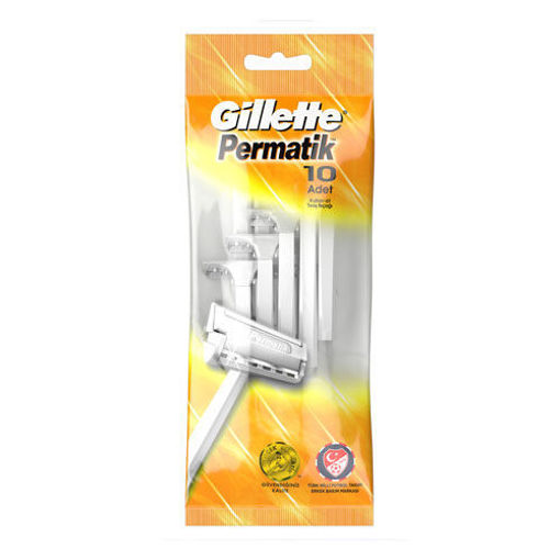 Gillette Permatik Kullan At Tıraş Bıçağı 10 Lu nin resmi