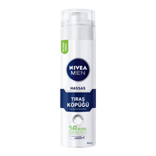Nivea For Men Hassas Tıraş Köpüğü 200 Ml nin resmi