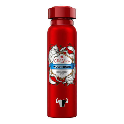 Old Spice Wolfthorn Spray Deodorant 150 Ml nin resmi