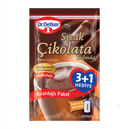 Dr. Oetker Sıcak Çikolata Tadında 3+1 100 Gr nin resmi