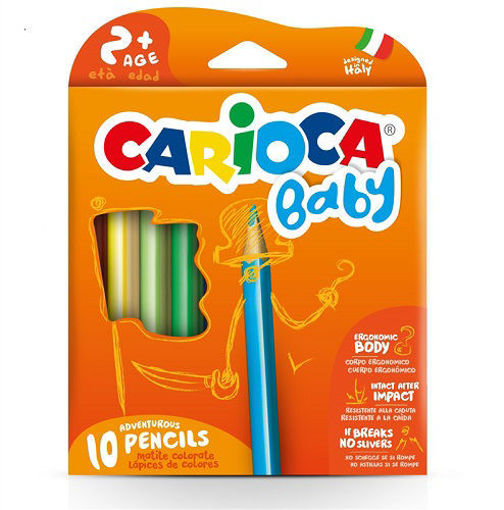 Carioca Jumbo Bebek Ucgen Kuru Boya Kalemi nin resmi