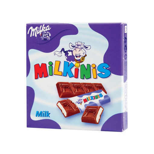 Milka Milkinis Süt Dolgulu Sütlü Çikolata 43,75 Gr nin resmi
