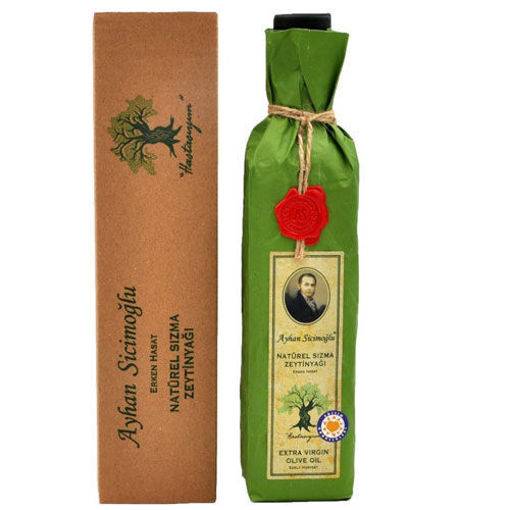 Ayhan Sicimoğlu Erken Hasat Natürel Sızma Zeytinyağ 500 ml nin resmi