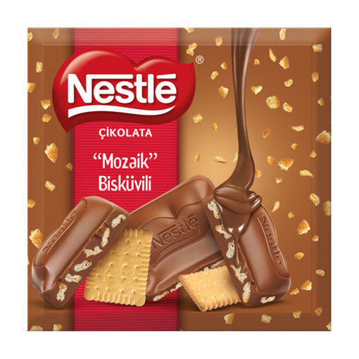 Nestle Mozaik Bisküvili Çikolata 60Gr nin resmi