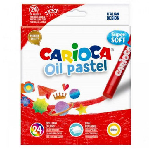 Carioca Yağlı 24'lü Pastel Boya Kalemi nin resmi