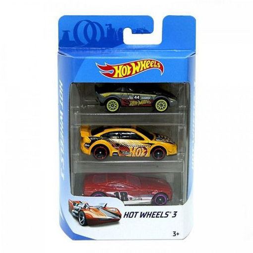 Hot Wheels 3'lü Araba Seti nin resmi