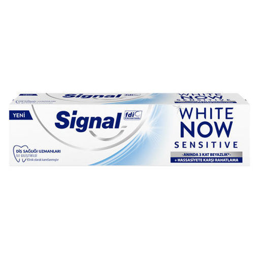 Signal Diş Macunu White Now Sensitive 75ml nin resmi