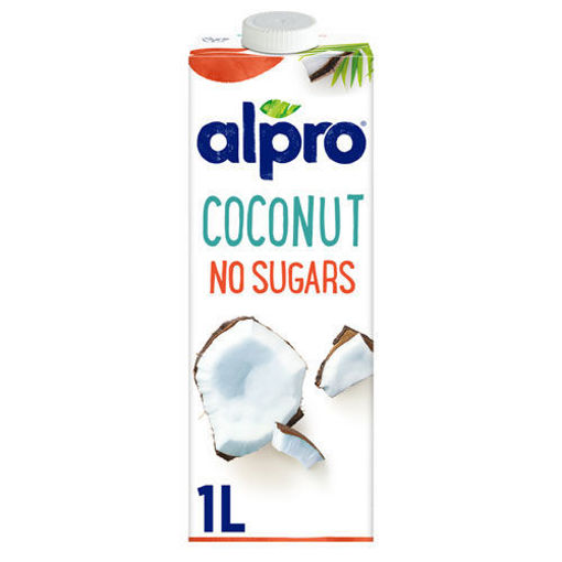 Alpro Şekersiz Hindistan Cevizi Sütü 1 Lt nin resmi