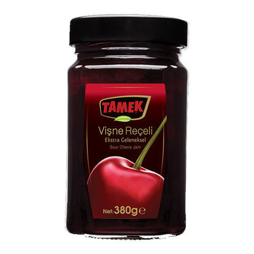 Tamek Reçel Vişne 380gr nin resmi