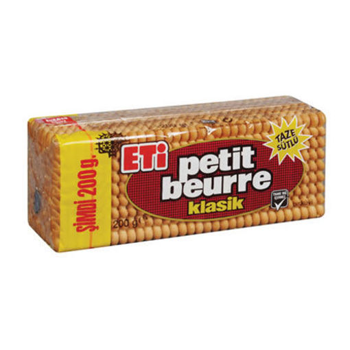 Eti Petit Beurre Bisküvi 200 Gr nin resmi