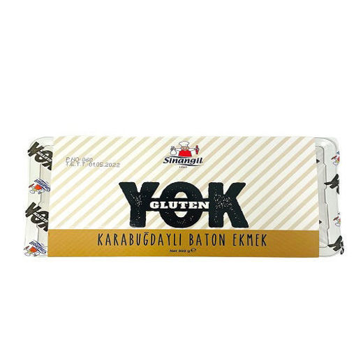 Sinangil Glutensiz Karabuğdaylı Baton Ekmek 250gr nin resmi