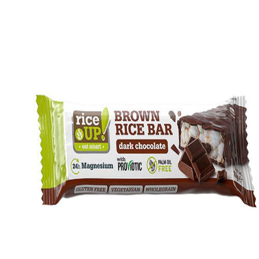 Rice Up Rice Bar Dark Chocolate 18Gr nin resmi