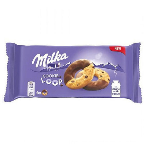 Milka Cookie Loop 132Gr nin resmi
