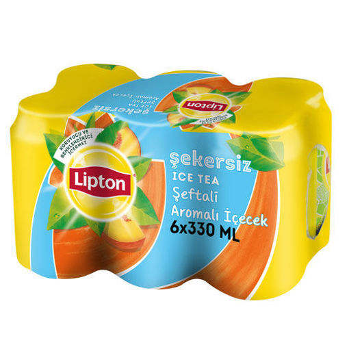 Lipton Ice Tea Şeftali Light 6X330 Ml nin resmi