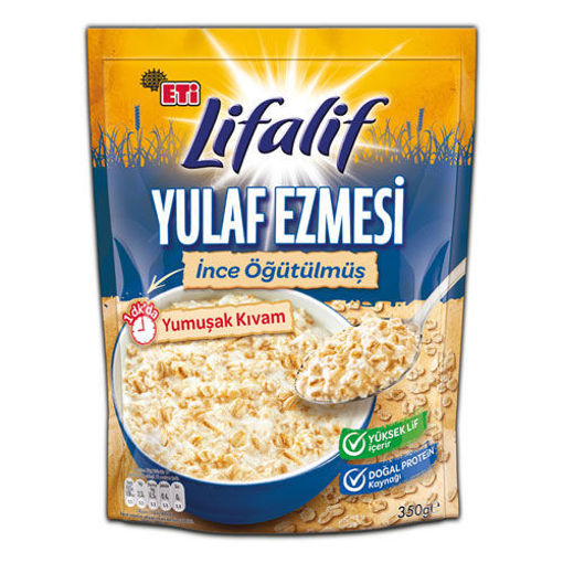 Eti Lifalif İnce Öğütülmüş Yulaf Ezmesi 350 Gr nin resmi