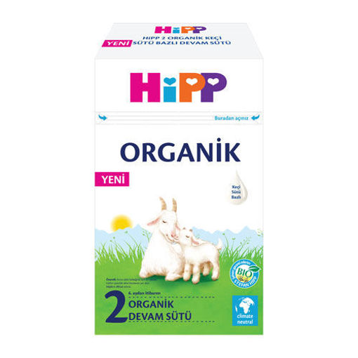 Hipp 2 Organik Keçi Sütü Bazlı Devam Sütü 400 Gr nin resmi
