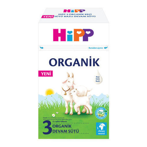 Hipp 3 Organik Keçi Sütü Bazlı Devam Sütü 400 Gr nin resmi
