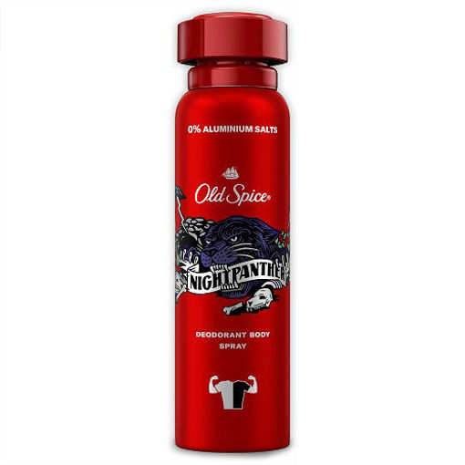 Old Spice Night Panther Sprey Deodorant  150 Ml nin resmi