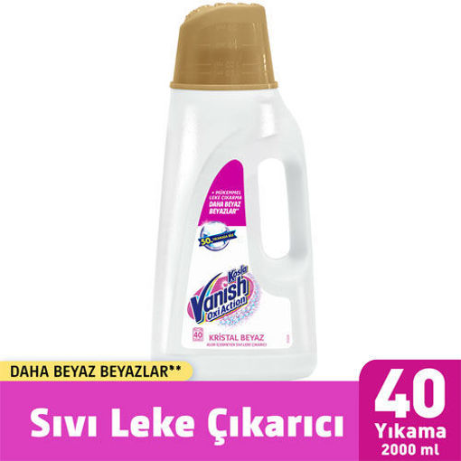 Vanish  Oxi Action Gold Kristal Beyaz 2000 Ml nin resmi