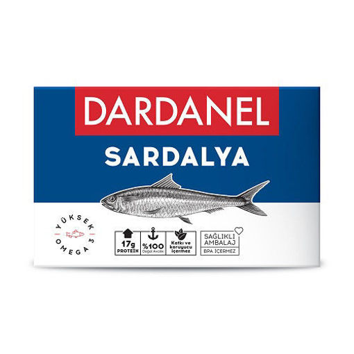 Dardanel Sardalya 125gr nin resmi