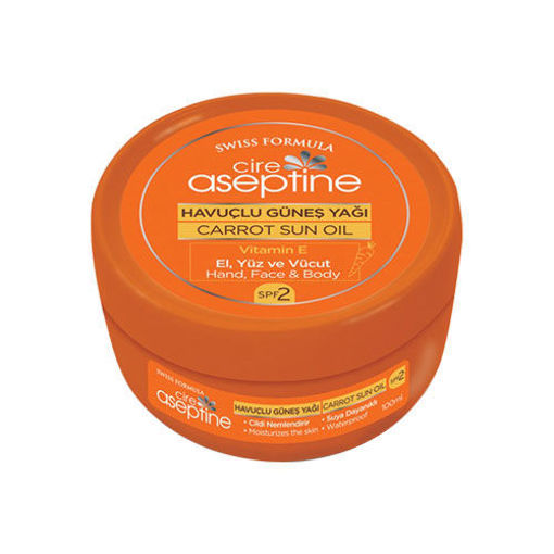 Cire Aseptine Havuçlu Güneş Yağı 100ml nin resmi