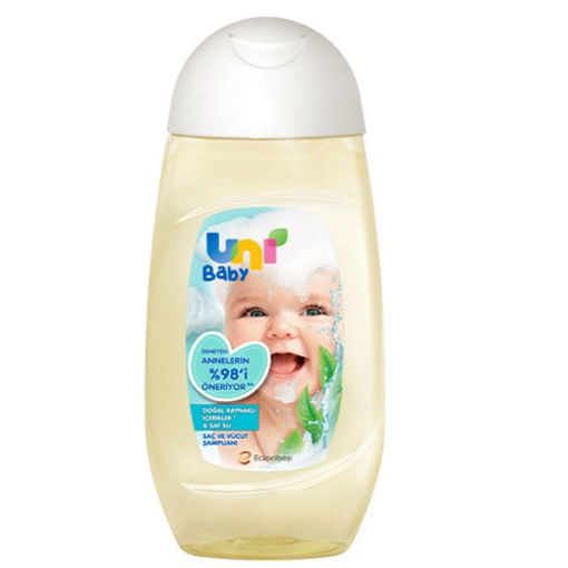 Uni Baby Şampuan 200ml nin resmi