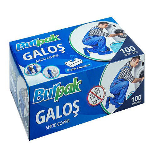 Burpak Galoş Kutulu 100'lü nin resmi