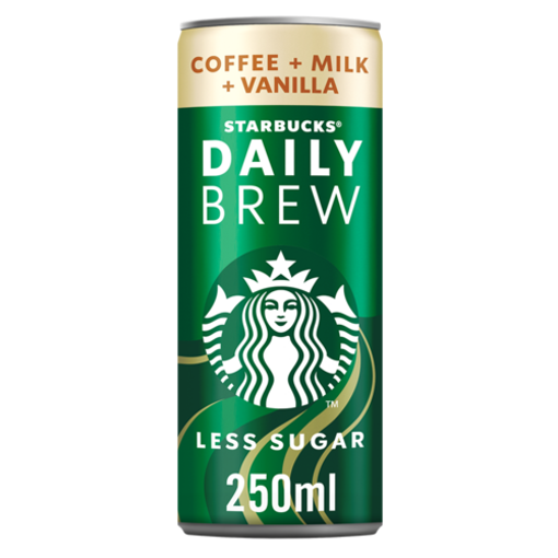 Starbucks Coffee&Milk Vanilya 250ml nin resmi