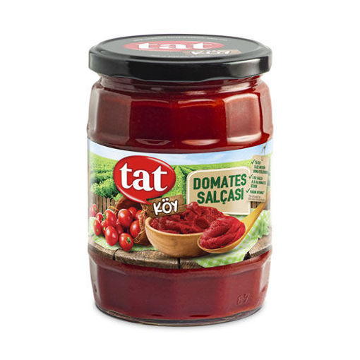 Tat Köy Tipi Domates Salçası 560 Gr nin resmi